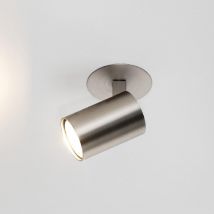 Astro 1286023 Ascoli One Light Recessed Ceiling Spotlight In Matt Nickel