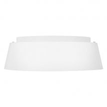 FE-ASHER-3F-WHT Asher 3 Light Flush Ceiling Light In Matte White