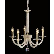 Diyas IL30375 Elena Ceiling Pendant Light in Gold Finish