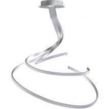 Mantra M5821 Nur XL LED Dimmable Ceiling Light in Silver And Chrome - Dia: 910mm