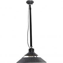 Mantra M5440 Industrial 1 Light Large Pendant In Oxide Metal - Dia: 450mm