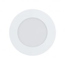 Eglo 32737 Fueva-C LED Recessed Luminaire In White And Plastic - Dia: 120mm