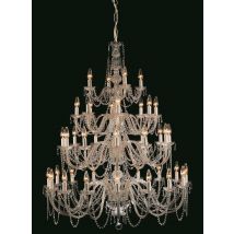 CP06033/40CH Crystal Preciosa 40 Light Chandelier