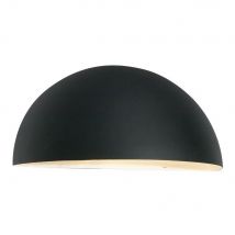 Norlys PARIS/L E27 BLK Paris 1 Light Large Wall Light In Black