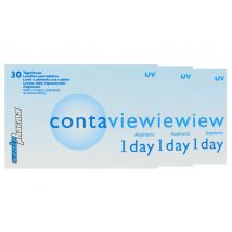 Contaview aspheric 1 day UV 90 Stück - Tageslinsen von Contopharma
