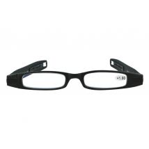 1 FigoLine Lesebrille Schwarz Matt