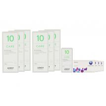 Biofinity 4 x 6 Monatslinsen + Lensy Care 10 Jahres-Sparpaket