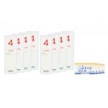 Air Optix Night & Day Aqua 4 x 6 Monatslinsen + Lensy Care 4 Jahres-Sparpaket