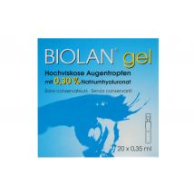 Biolan gel 20 x 0.35 ml Augentropfen