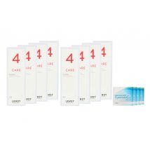 Pure Vision 2 HD 4 x 6 Monatslinsen + Lensy Care 4 Jahres-Sparpaket