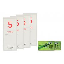Bios Comfort Toric 2 x 6 Monatslinsen + Lensy Care 5 Halbjahres-Sparpaket