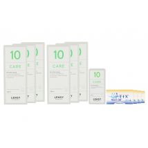 Air Optix Night & Day Aqua 4 x 6 Monatslinsen + Lensy Care 10 Jahres-Sparpaket