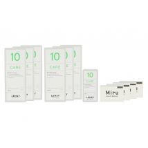 Miru 1 Month Multifocal 4 x 6 Monatslinsen + Lensy Care 10 Jahres-Sparpaket