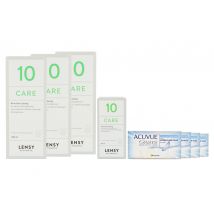 Acuvue Oasys for Astigmatism 4 x 6 Zwei-Wochenlinsen + Lensy Care 10 Halbjahres-Sparpaket