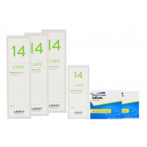 SofLens Multi-Focal 2 x 6 Monatslinsen + Lensy Care 14 Halbjahres-Sparpaket