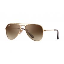 Ray-Ban 9506S Aviator Junior 223 / 13 Brown Gradient Sonnenbrille