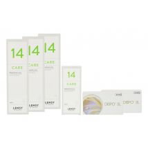 Dispo SL 2 x 6 Monatslinsen + Lensy Care 14 Halbjahres-Sparpaket
