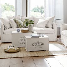 Lot de 2 malles Château