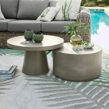 Lot de 2 tables basses Divertente