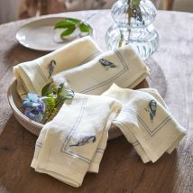 Lot de 4 serviettes de table Taralga