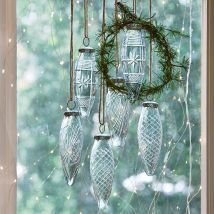 Lot de 6 décorations de Noël Loulay