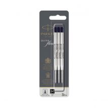 Parker Medium Ballpoint Quinkflow Pen Refills Pack of 3