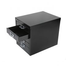 Bisley 5 Drawer Cabinet Black