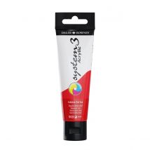 Daler-Rowney System3 Acrylic Paint 59ml Tube Cadmium Red Hue