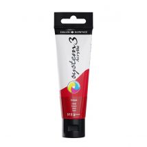 Daler-Rowney System3 Acrylic Paint 59ml Tube Crimson