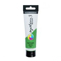 Daler-Rowney System3 Acrylic Paint 150ml Leaf Green