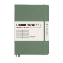 LEUCHTTURM1917 Hardcover Notebook Medium Olive - Ruled