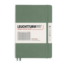 LEUCHTTURM1917 Hardcover Notebook Medium Olive - Squared