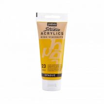 Pebeo Studio Acrylic Paint 100 ml Medium Cadmium Yellow Hue
