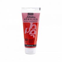 Pebeo Studio Acrylic Paint 100 ml Cadmium Red Hue