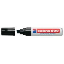 Edding 800 Chisel Tip Permanent Marker Black