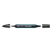 Winsor &amp; Newton Twin Tip ProMarker Pen Petrol Blue