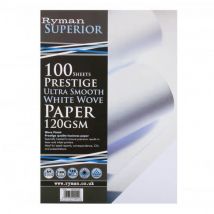Ryman Prestige Ultra Smooth Paper A4 120gsm 100 Sheets