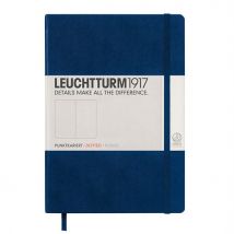 LEUCHTTURM1917 Hardcover A5 Notebook Navy - Dotted