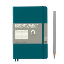 Leuchtturm1917 Softcover Notebook Ruled Pacific Green B6+