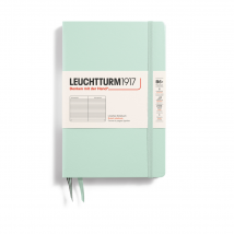LEUCHTTURM1917 Notebook B6+ Hardcover Mint Green - Ruled
