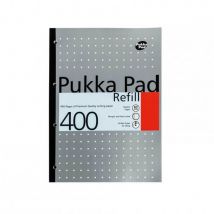 Pukka Refill Pad A4 400 Pages 200 Sheets 80gsm