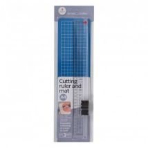 Cathedral A4 Cutting Ruler With Mat