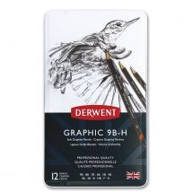 Derwent Graphic Soft Drawing Pencils Set of 12