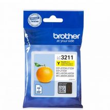 Brother Ink Cartridge LC3211Y Single Yellow