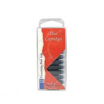 Manuscript Calligraphy Ink Cartridges Blue Pack of 12