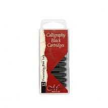 Manuscript Calligraphy Ink Cartridges Black Pack of 12