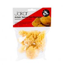 Jakar Artists Natural Sea Sponges Variety Pack