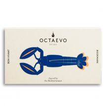 Octaevo Bon Vivant Metal Lobster Bookmark - Blue