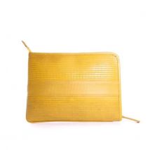 Elvis &amp; Kresse iPad Case Yellow Handmade Fire Hose