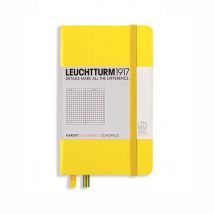 Leuchtturm1917 Hardback Pocket Notebook Squared Paper A6 Yellow